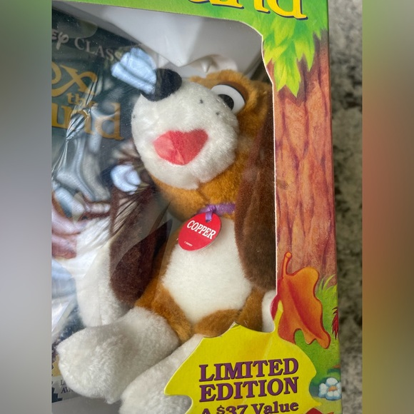 Disney Rare Limited Edition The Fox and the Hound. First Time On Video, Sealed! - Picture 9 of 12